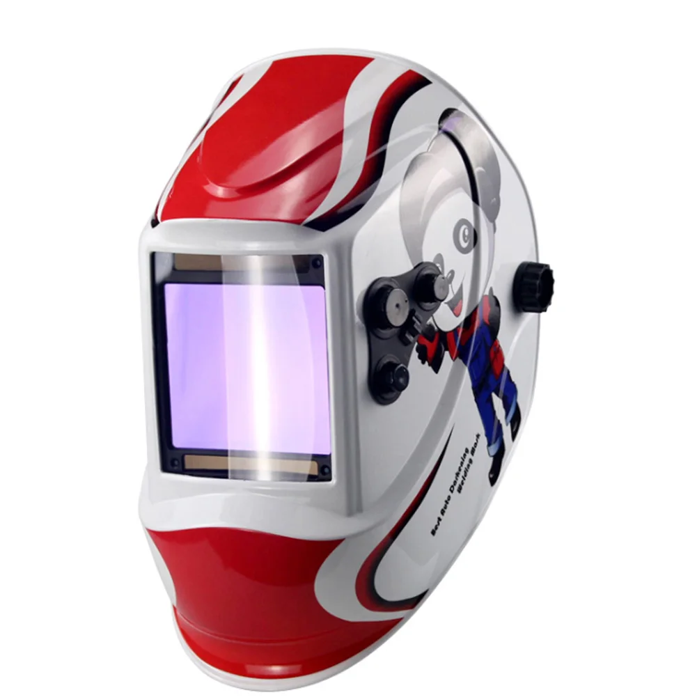 

LCD Display Protecter Welding Mask Auto Darkening Solar Helmet Out Control Face Mask DIN5-DIN13