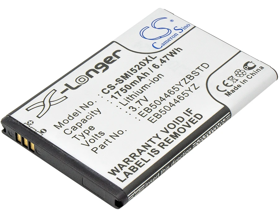 Обновленная батарея Cameron Sino для Verizon SCH-I520, SCH-LC11 1750 mAh/WH
