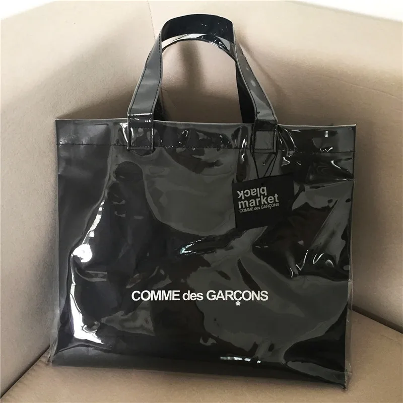 Японская уличная мода бренд CDG как у гарконов сумка для покупок из крафт-бумаги