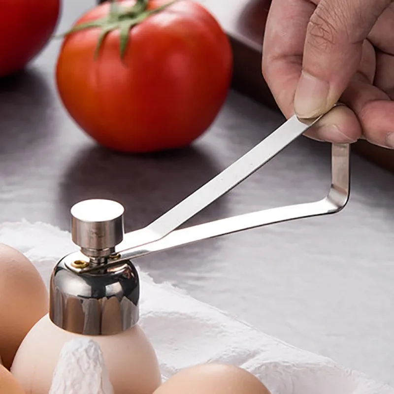 Ножницы для открывания яиц в виде ракушки резак молоток сырой нержавеющей стали яйцо взломщик сепаратор открывалка для яиц кухонные инструменты простой гаджет для взбивания яиц