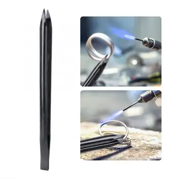 

30cm Jewelry Welding Clamp Tweezer Pick-up Tool Jewelry Making Processing Accessories Black Long Welding Clip Tools for Jewelers