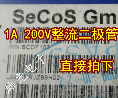 10 шт. SCDF103 SOD-123 1206 1A200V новое и оригинальное