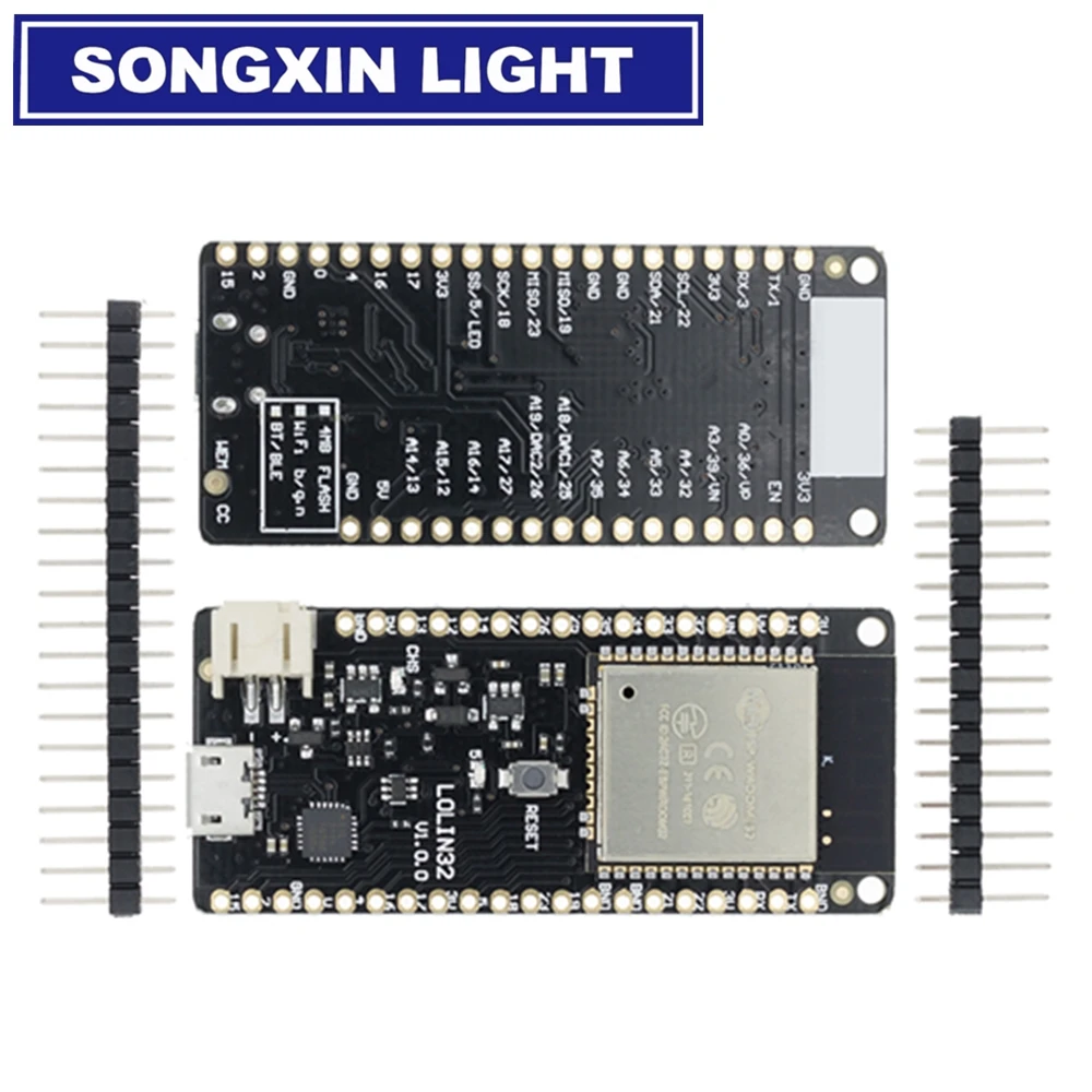 ESP32 ESP 32 32S ESP32S для WeMos Mini D1 Wifi Bluetooth Беспроводная плата модуль на основе WROOM двухъядерный режим CPU|Интегральные