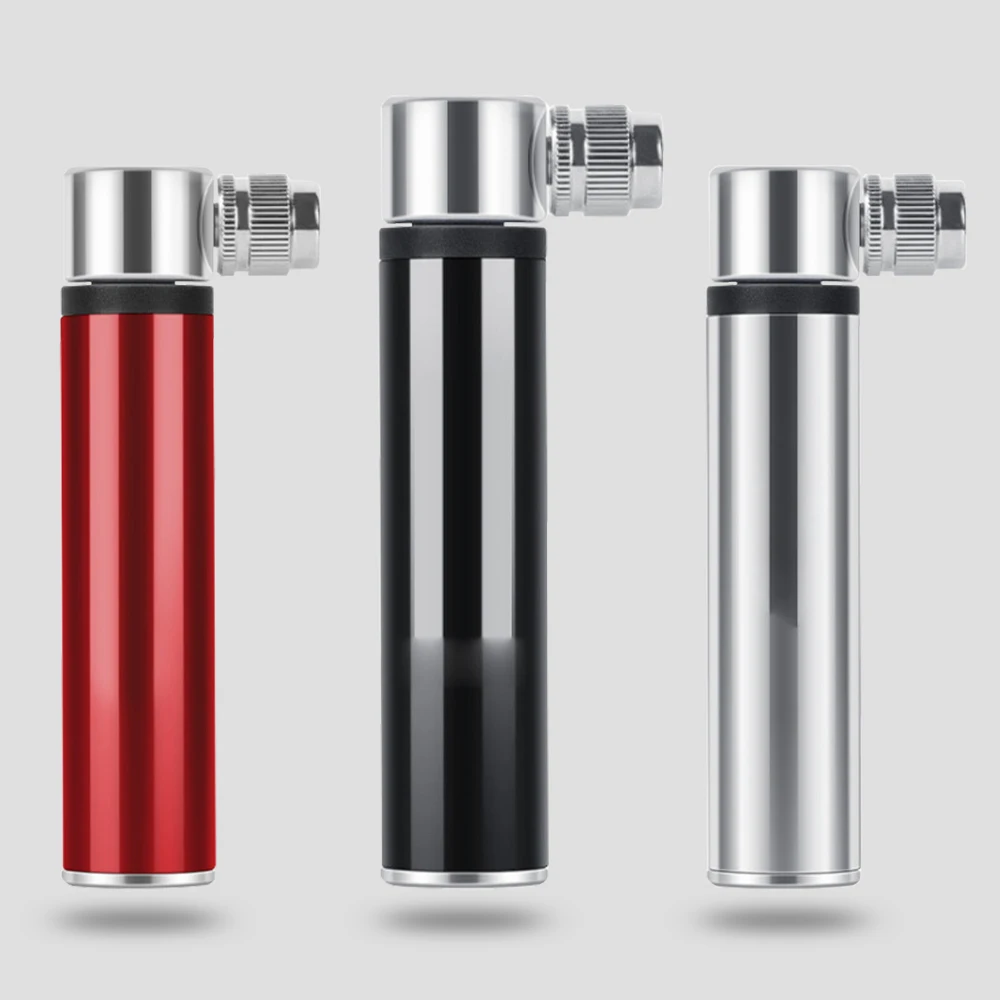 ThinkRider 미니 자전거 펌프, 사이클링 핸드 에어 펌프, 자전거 타이어 팽창기, 슈레더 MTB 산악 자전거 펌프 