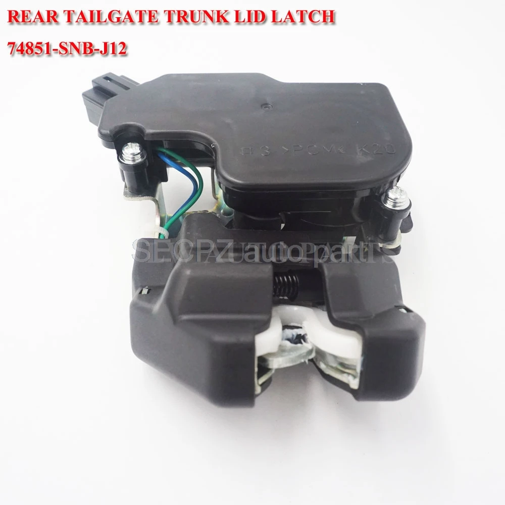 Для 2006-11 Honda Civic GX LX замок защелки багажника ручная ручка 74851-SNA-A12 74851SNAA12 |