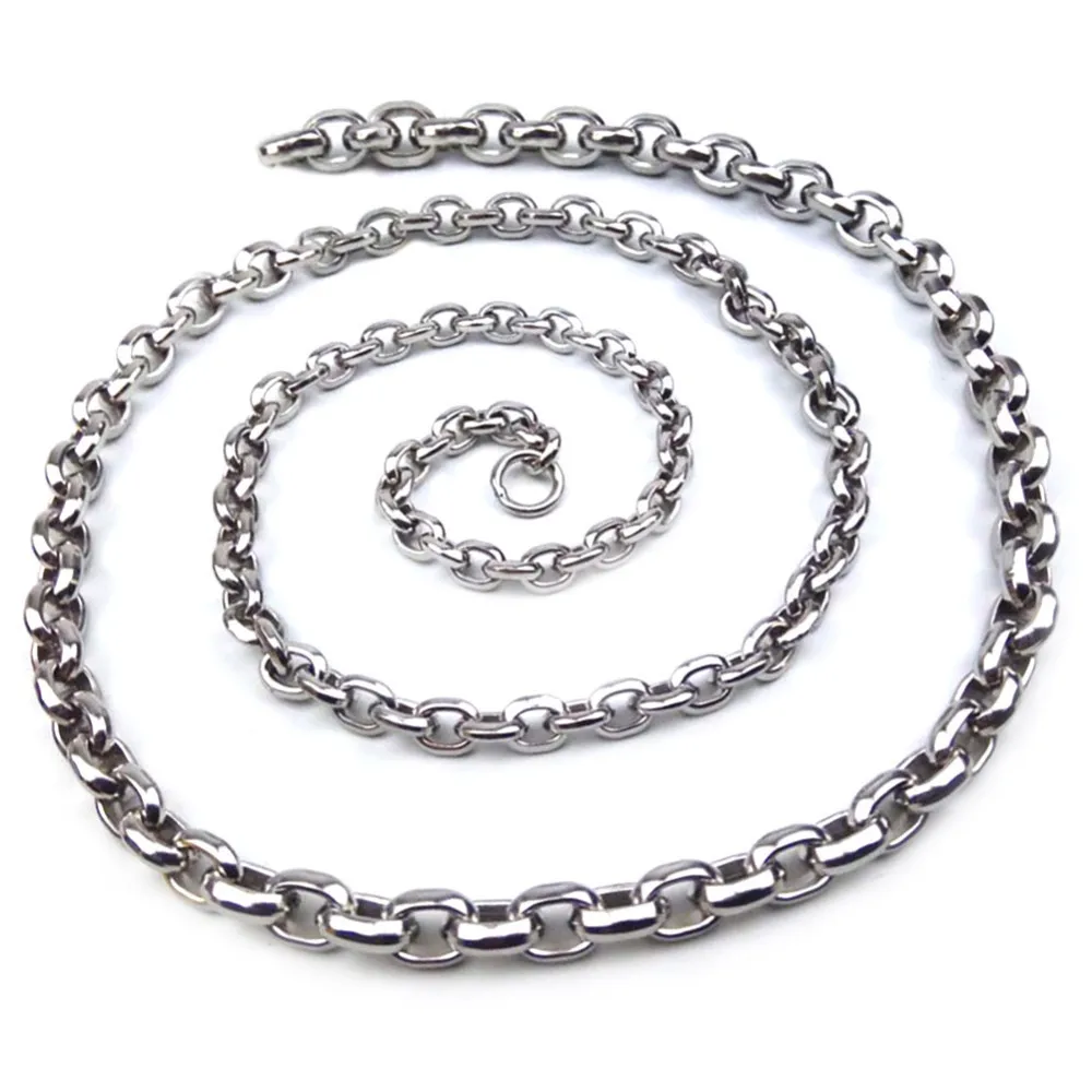 

Outdoor Stainless Steel Self Defense 304 Double-Ribbed Steel Hand Bracelet Chain Fitness Whip Necklace Waist Chain