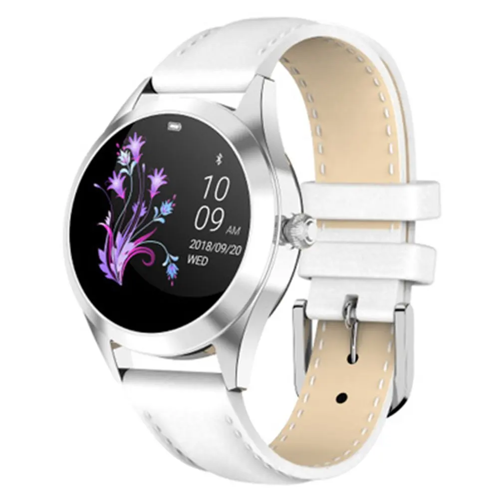 

IP68 Waterproof Smart Watch Women Lovely Bracelet Heart Rate Monitor Sleep Monitoring Smartwatch For IOS Android KW10 Band