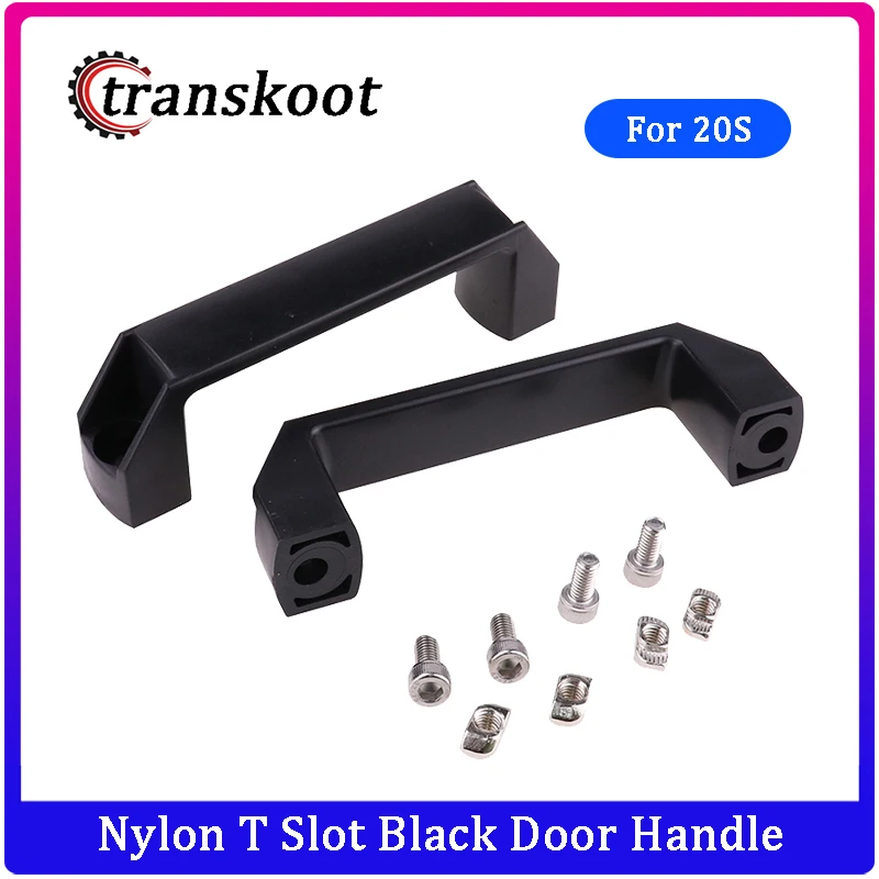 

T Slot Plastic Door Handle Black for Aluminum Profile