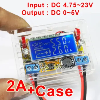 

LCD Display DC-DC 5V-23V to 6V 9V 12V 15V 2A Step-down Adjustable Buck Converter