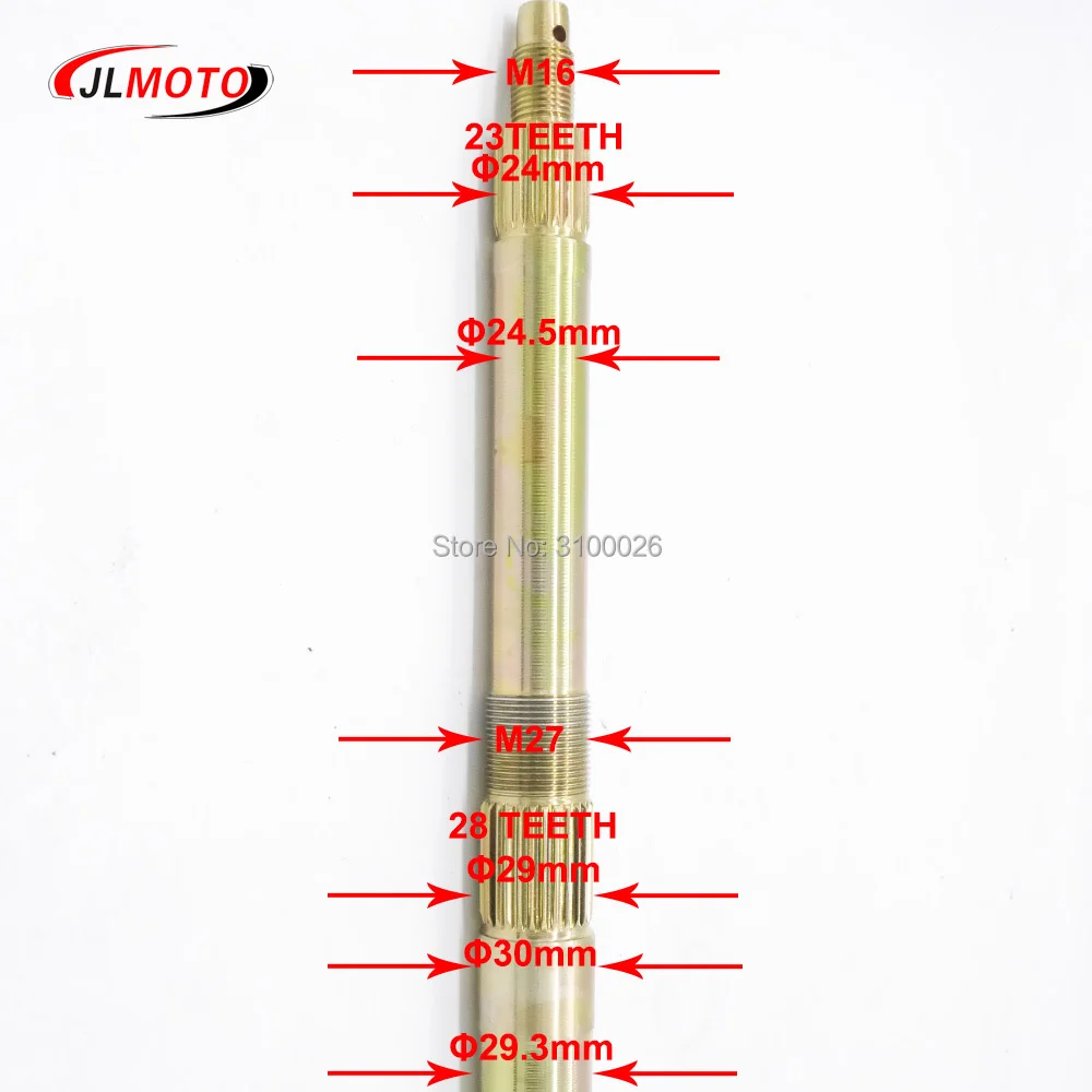 JLA-07-076-2-610MM-HEAVY-ATV-AXLE-BUGGY-PARTS