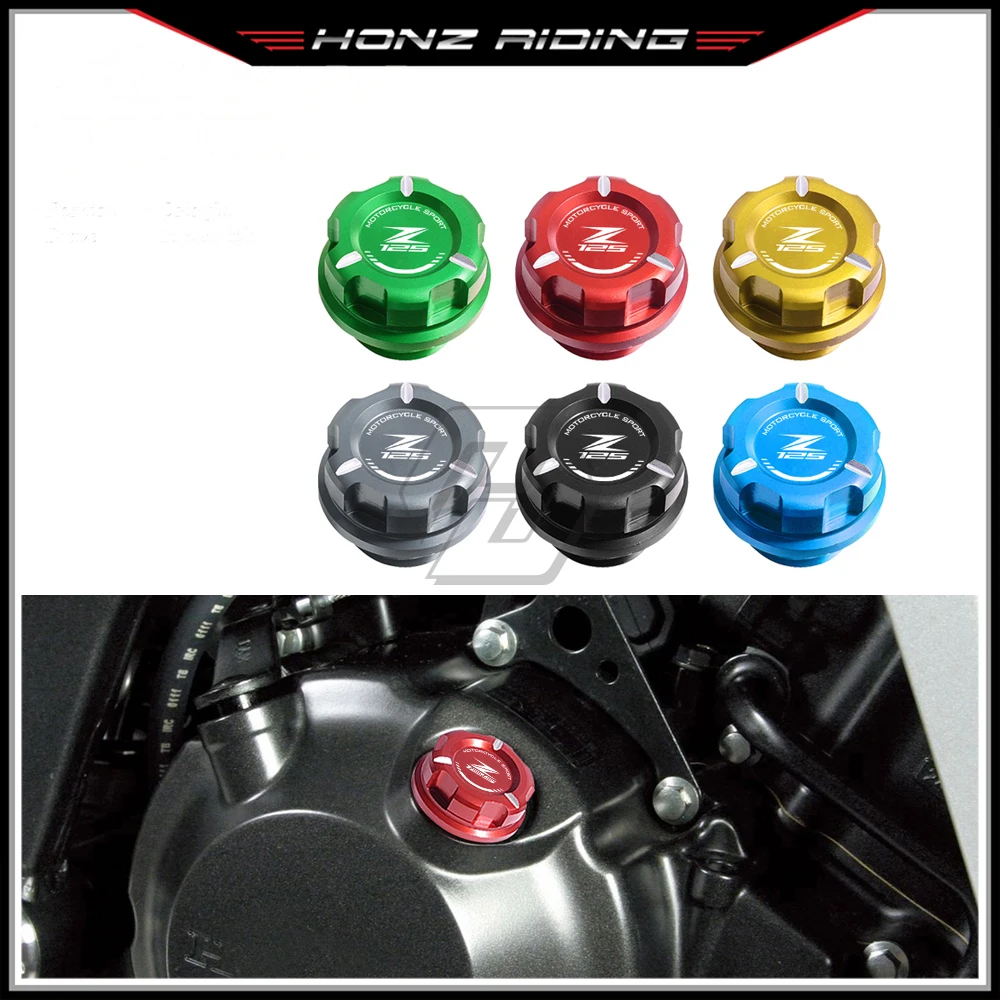 

For Kawasaki Z125 2019 Later Motorcycle Accessories Engine Filler Oil Cap