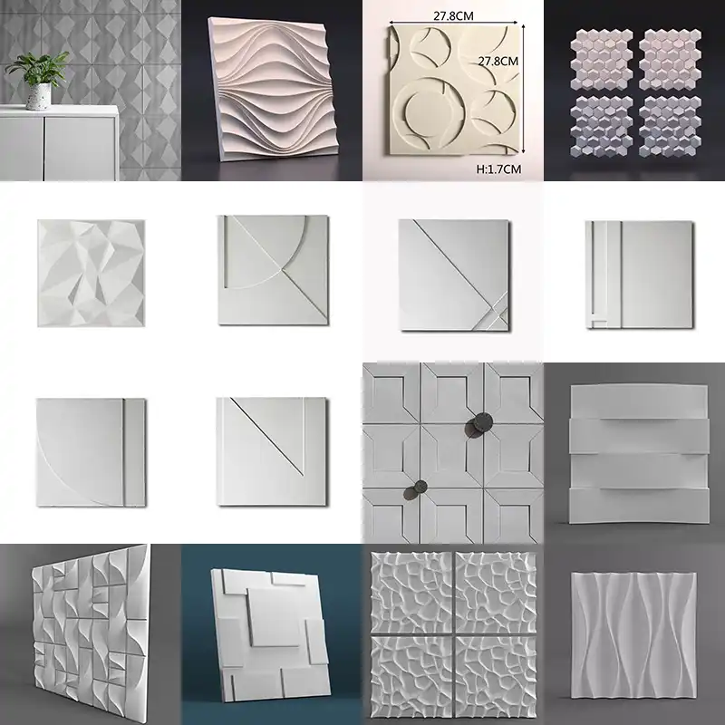 Sombra Creativa Stereoscopic Cemento Pared Molde Decoracion Fondo