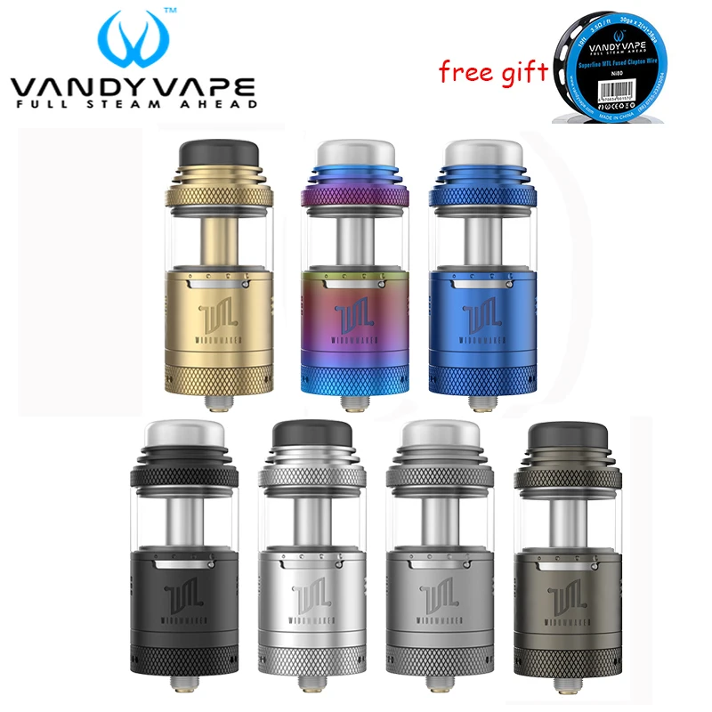 Предзаказ Vandy Vape Widowmaker RTA Tank 6 мл, двойная катушка Настройка порта VandyVape распылитель для Vandyvape электронная сигарета мод