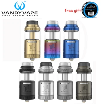 

Original Vandy Vape Widowmaker RTA Tank 6ml Dual coil configuring port VandyVape Atomizer for Vandyvape Electronic Cigarette Mod