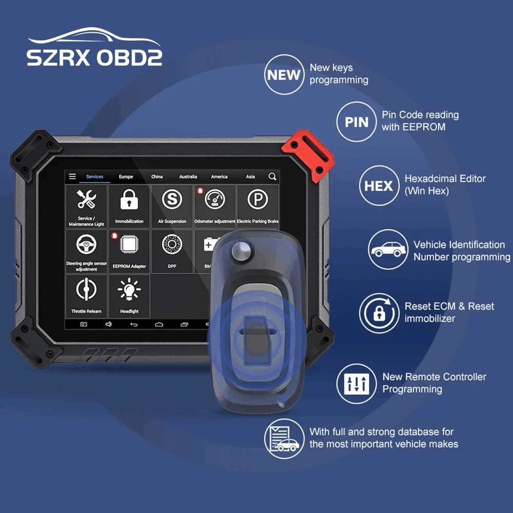 US $468.00 XTOOL PS80 Lite OBD2 Diagnostic Tool Full System IMMO DPF TPMS Reset Auto Scan Code Reader Free Update Online KO X431 V V MK808
