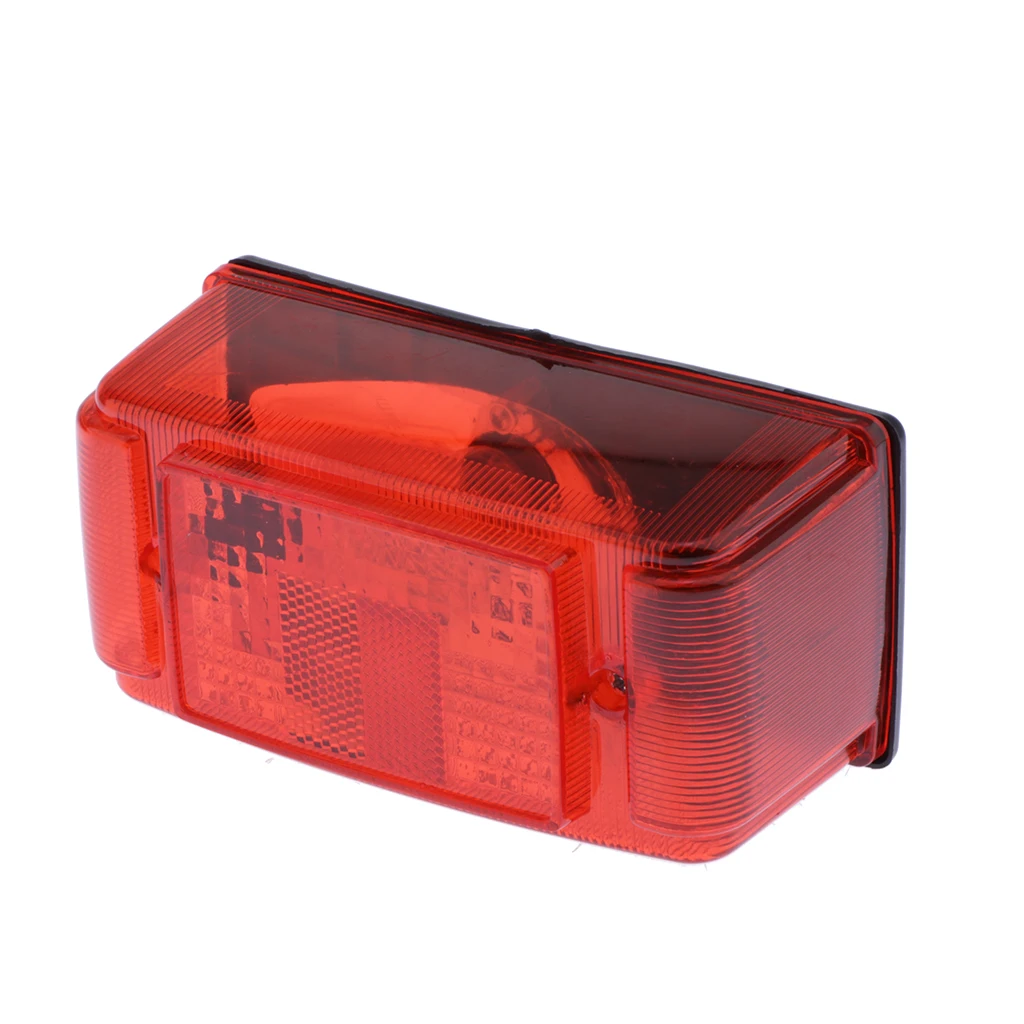 Motorcycle Dirt Bike Light LED Rear Fender Brake Warning/Turn Signal/Brake/Stop Tail Light for 50 -125cc ATV Quad 4 Wheeler Sunl