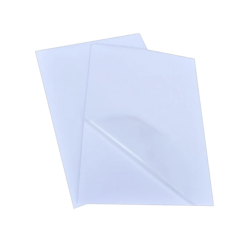 

25 Micron Thickness A4 Blank Glossy Clear/Transparent Label Sticker Paper for Laser Printer