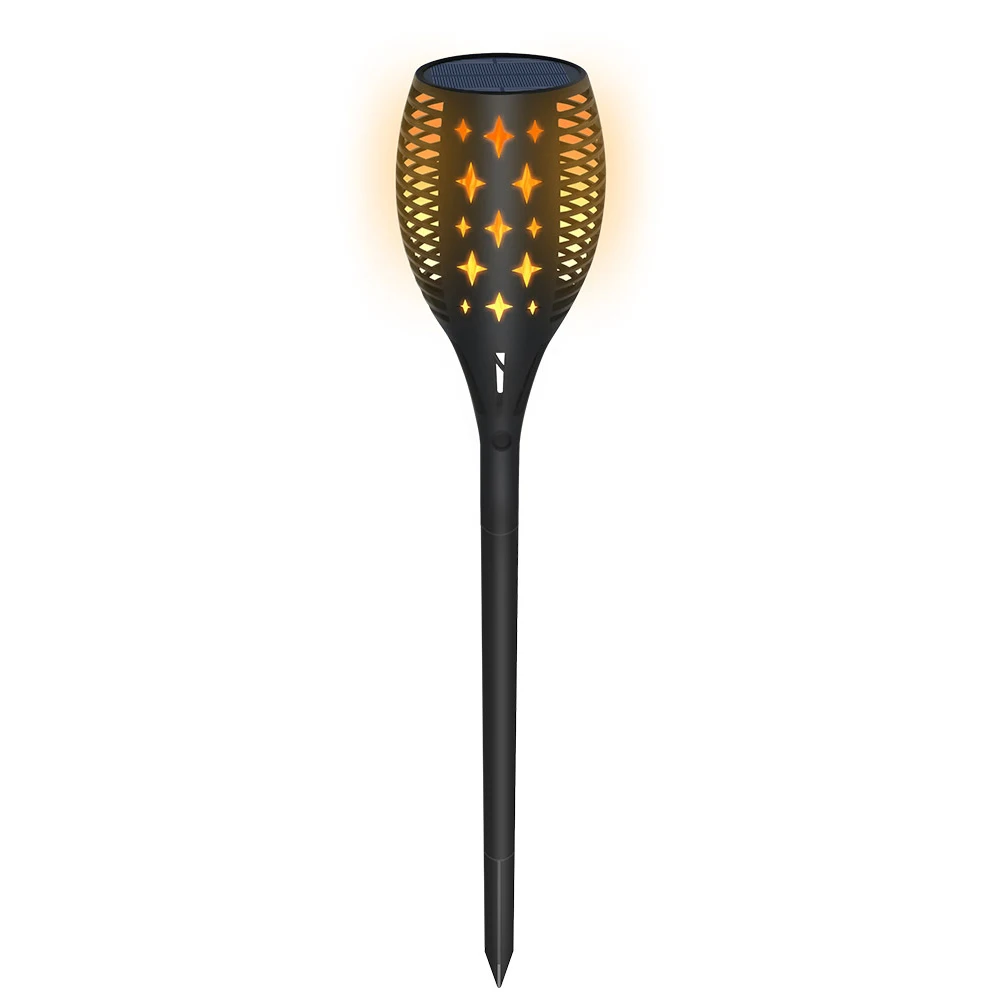

Lawn Decorative Ground 96LED Easy Install Garden Landscape Path Backyard Solar Light Outdoor Energy Saving Flame Lamp Waterproof