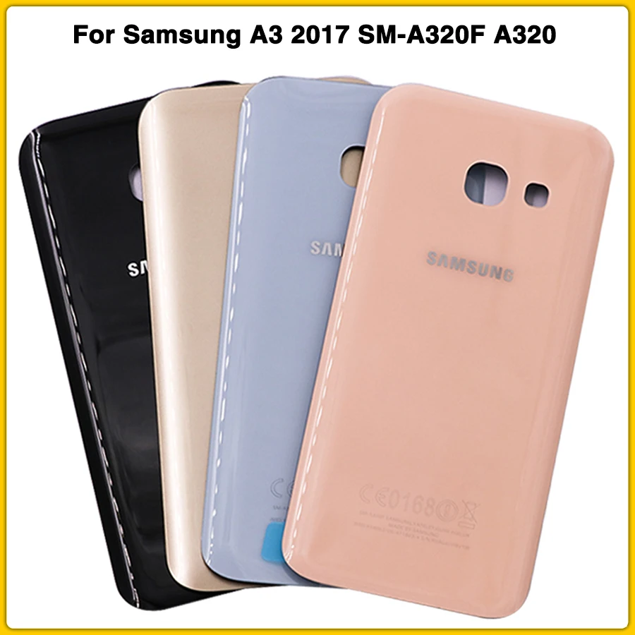 A320 Средний Корпус рамка+ крышка батарея задняя крышка Дверь для samsung A3 SM-A320F A320 полный корпус Чехол