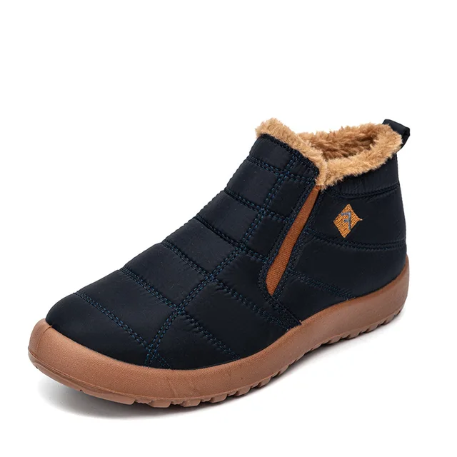 Zapatos gruesos de Invierno para mujer, botas para mantener el calor,  botines de | eBay