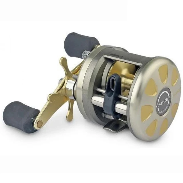 SHIMANO Round Reel CARDIFF 5.2:1/5.8:1 Ratio 4.5/5.0KG Max Drag 4+1 Bearing  Centrifugal Braking System Corrosion resistant body