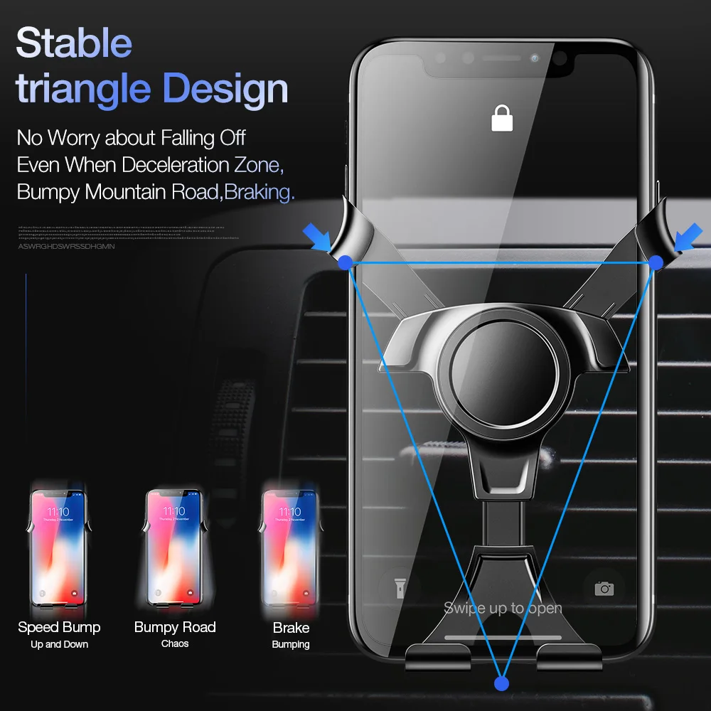 FLOVEME Auto Handy Halter Für handy In Auto Halterung Ständer Handy Auto Halter Für iPhone X 7 sopo