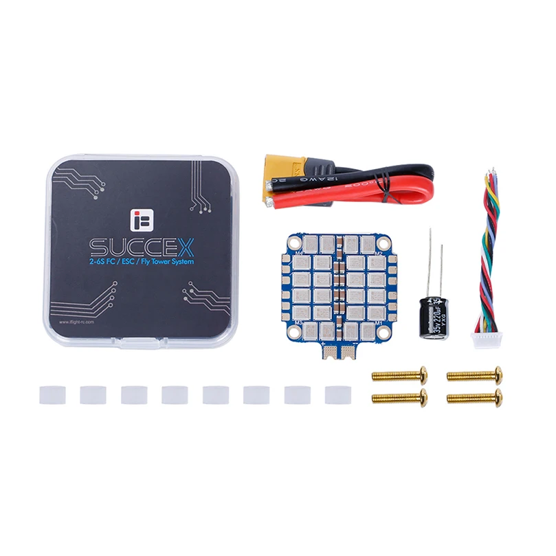 IFlight SucceX 60A V2 плюс BLHeli_32 4-в-1 ESC 2 S-6 S Dshot1200 4in1 ESC для небольшой гоночный Дрон с видом от первого лица Квадрокоптер
