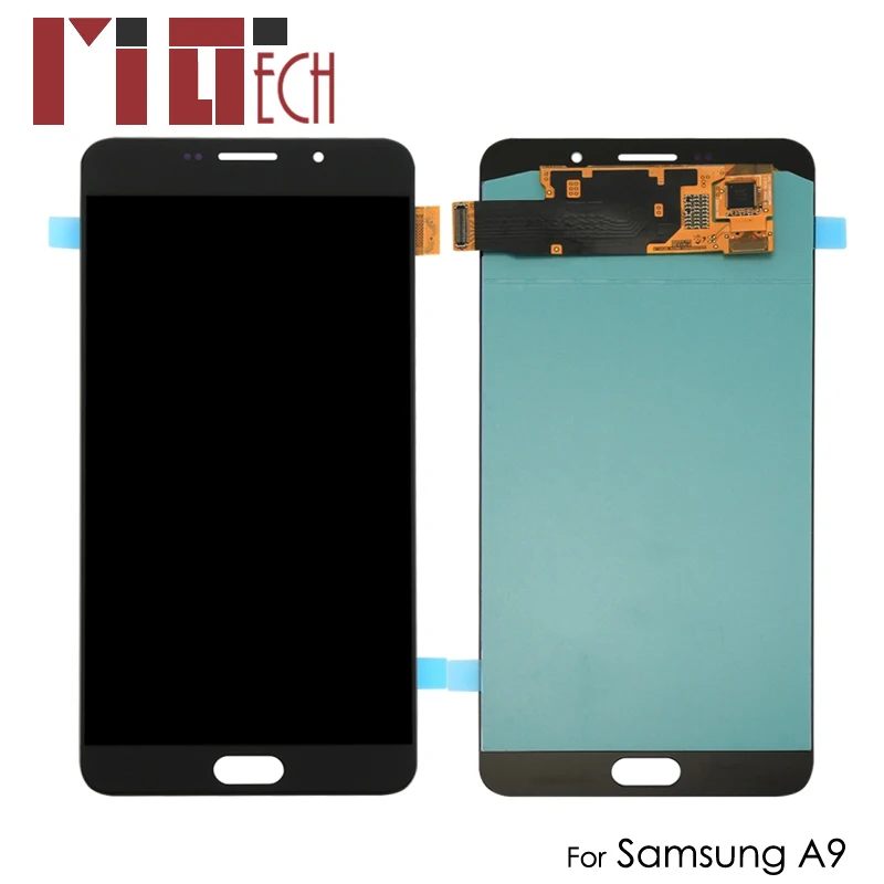 

AMOLED/TFT LCD For Samsung Galaxy A9 2015 A900 SM-A900F LCD Display OLED Touch Screen Digitizer Assembly Replacement Black 6.0''