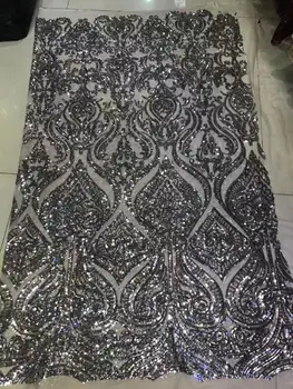 

sequins net lace fabric wholesale Tulle lace Fabric high quality JIANXI.C-1116133 with Sequins