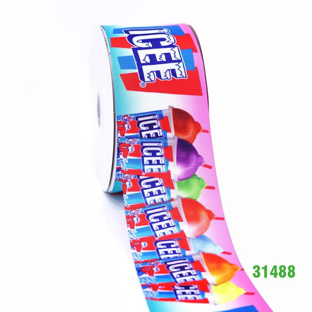 31488 50 ярдов в размер мультфильм ленты напечатанные grosgrain ленты 31478 - Цвет: 31488