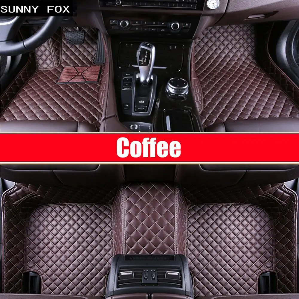 Автомобильные напольные коврики для Hyundai ix35 Tucson ix25 Santa Fe Elantra Sonata Verna Accent чехол