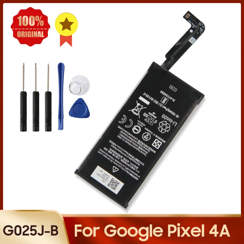 

New Replacement Battery G025J-B for Google Pixel 4A 3080mAh Battery