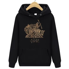 Sudaderas con capucha de primavera para hombres Odin que entra en valalla en Sleipnir para hombres sudaderas 3d hombre Hoodie ajxs Jerseys mujeres PSG Streetwear S-XXXL