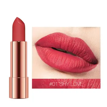 

O.TWO.O Lipstick Matte Waterproof Red Colors Moisturizing Waterproof Makeup Long Lasting Lips Cosmetic promotion