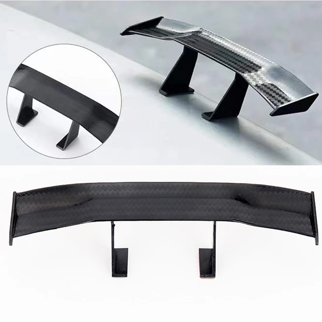 17CM universal mini spoiler car rear rear wing rear spoiler wings carbon  look