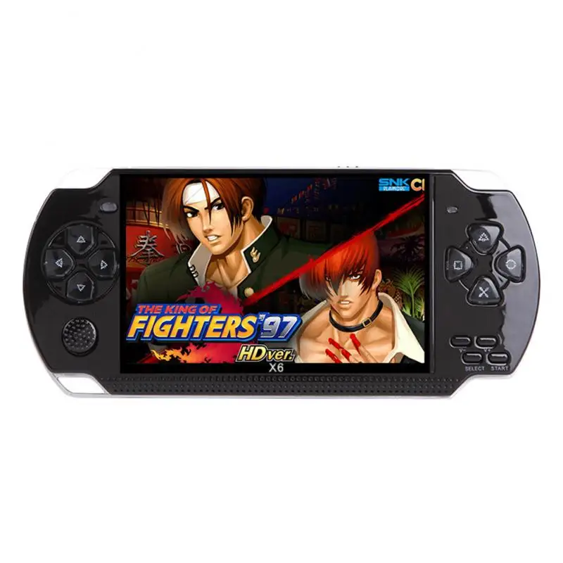 Psp 4,3 дюймов 32 бит портативная Карманная игровая машина встроенные 10000 игры 8 Гб портативная Консоль MP4 плеер игра мальчик для ребенка подарок