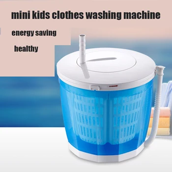 

Hand-operated Manual Semi-automatic Clothes Washing Machine Hostels Mini Washer for Restaurant Vegetables Fruit Camping Cleaning