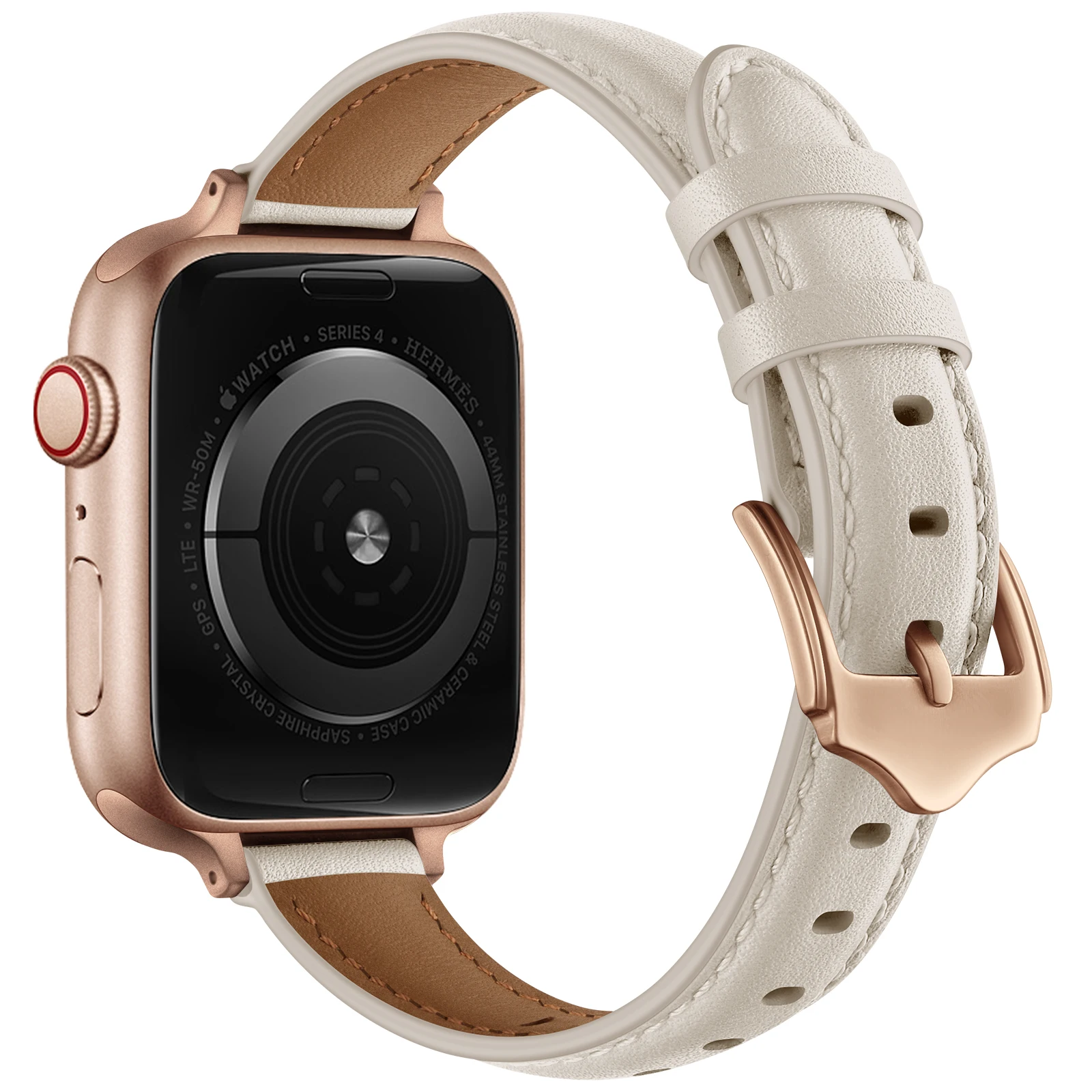 Apple Watch SE GPS 44m ローズ HERMESバンド-