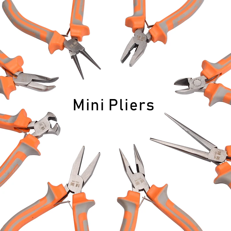 5 Professional Mini Pliers Set For Jewelry Making Craftsman Small Round  Nose Needle Long Nose Multitool Pliers And Cutters - Pliers - AliExpress
