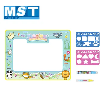 

Reusable Coloring Graffiti Magic Water Book With Magic Pen Educational Toys For Kids Painting Mat Drawing Board Sets