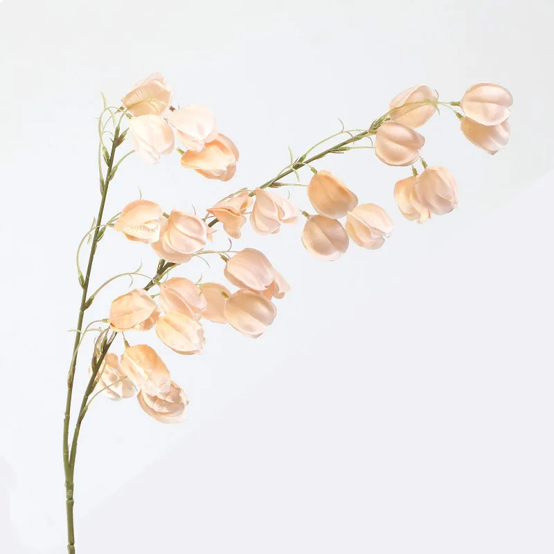 JAROWN Artificial Fake Flower Lantern Flower Vine Wedding Ceiling DIY Bouquet Decorative Home Hanging Decoration - Color: K