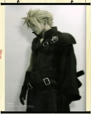 Günstige Moderne Spiel Art Silk Cloud Strife Malerei Leinwand Wand Kunst Bild Home Dekoration Wohnzimmer Leinwand Kunstwerk