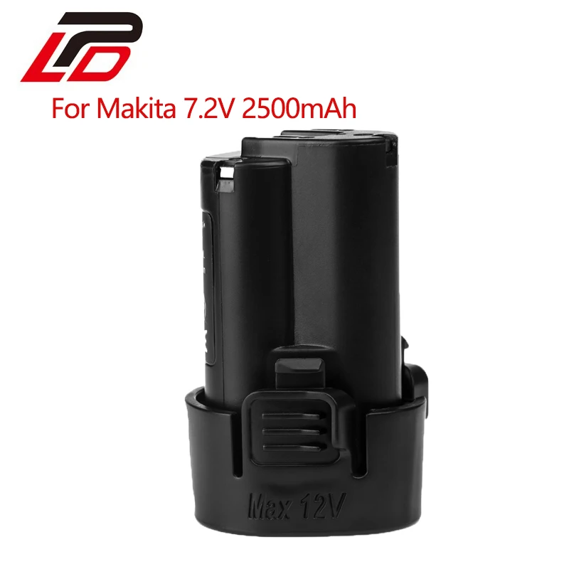 7,2 V 2500mAh литий-ионный BL7010 Электроинструмент аккумуляторная батарея для Makita BL7010, 194355-4,194356-2