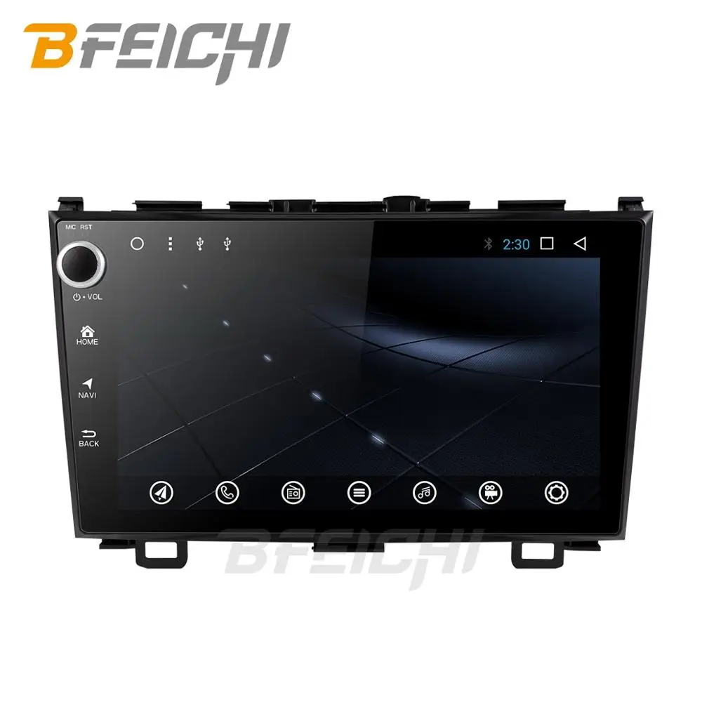 Android 9,0 PX30 автомобильный dvd gps плеер для Honda CRV CR-V с автомобильным радио gps навигация интеллектуальная система мультимедийный плеер