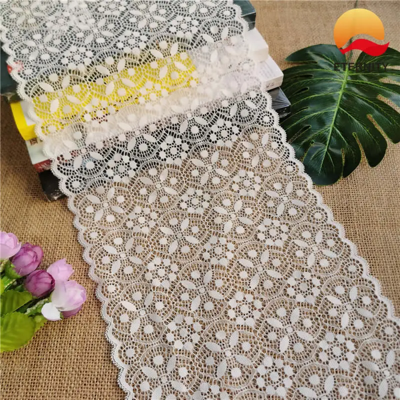 E2186 Lace thin white diy accessories dress hem skirt decorative curtain fabric stretch lace | Дом и сад