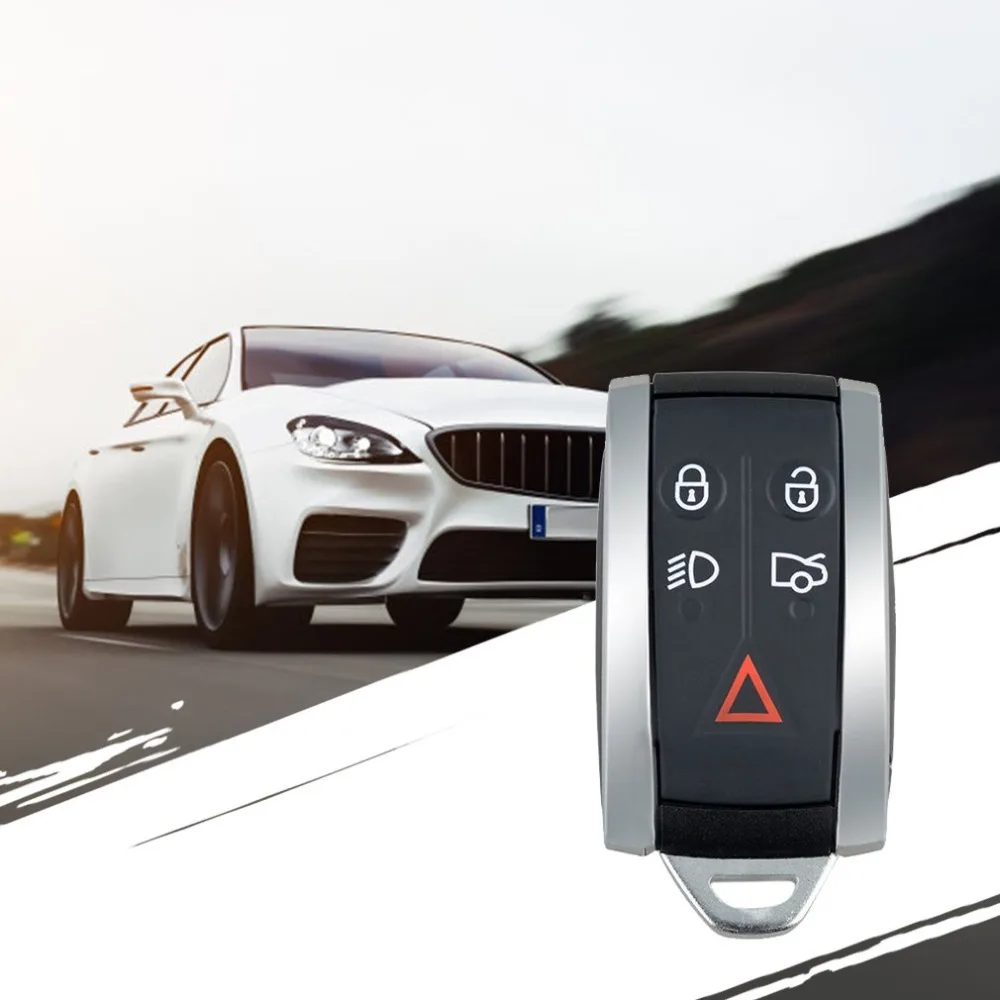 Мини пульт дистанционного ключа чехол для Jaguar X type S Xkr Xf Xk 5 кнопки дистанционного смарт-ключ корпус оболочки лезвие