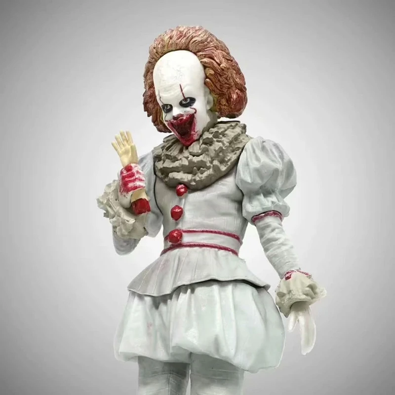 9 дюймов новая статуя Стивен Кинга сменная голова Pennywise фигурка Коллекционная модель игрушки