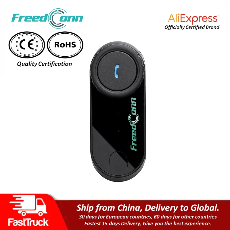 QPLOVE FreedConn T-COMVB мотоциклетный шлем bluetooth-гарнитура с fm-радио обновленная версия