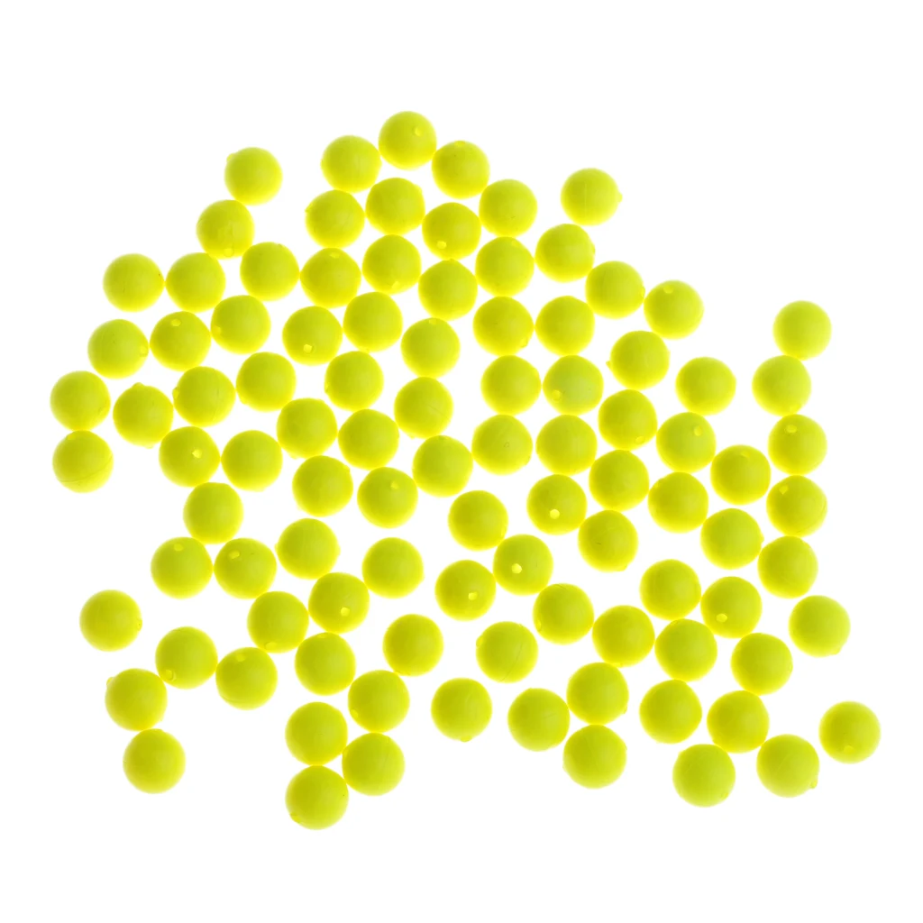 200Pcs/Set EVA Foam Fishing Strike Indicator Fishing Floats Bobbers 7mm & 8.3mm Buoyancy Bobber Fishing Float