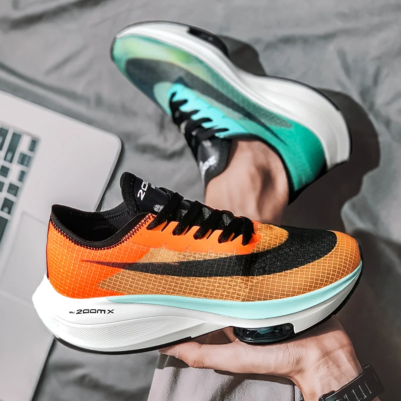 Running Shoes Men Women Air Cushion Fitness Sneakers Men High Elasticity Gym Trainers Outdoor Couple Sport Shoes